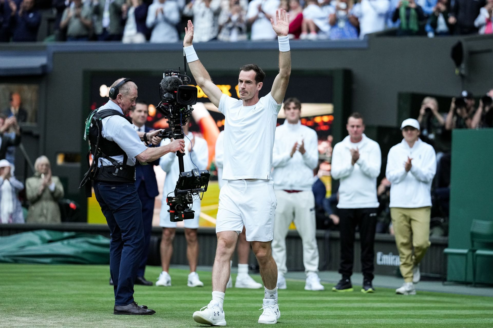 Andy Murray's last match at Wimbledon 2024 (IMAGE: GETTY)